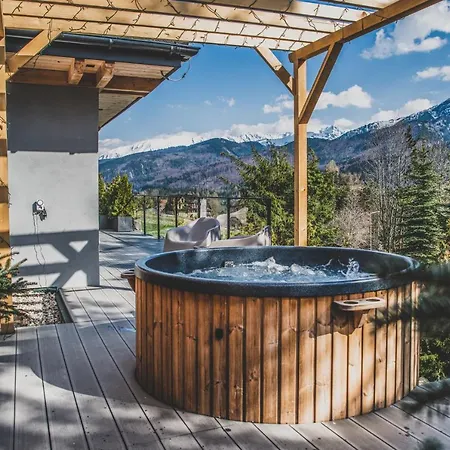 Czarne Wierchy Jacuzzi - Luxury Dağ evi Kościelisko