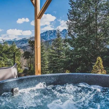 Czarne Wierchy Jacuzzi - Luxury Dağ evi *