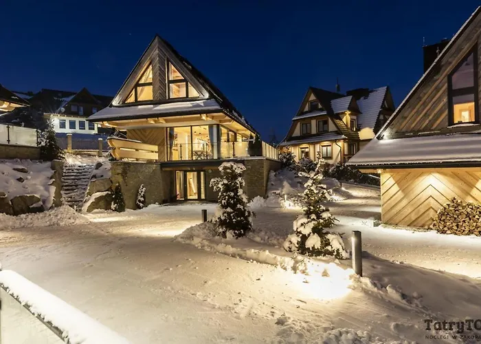 Czarne Wierchy Jacuzzi - Luxury Chalet Kościelisko